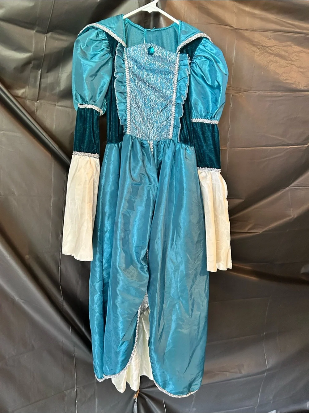 Kids Blue Princess Costume Dress